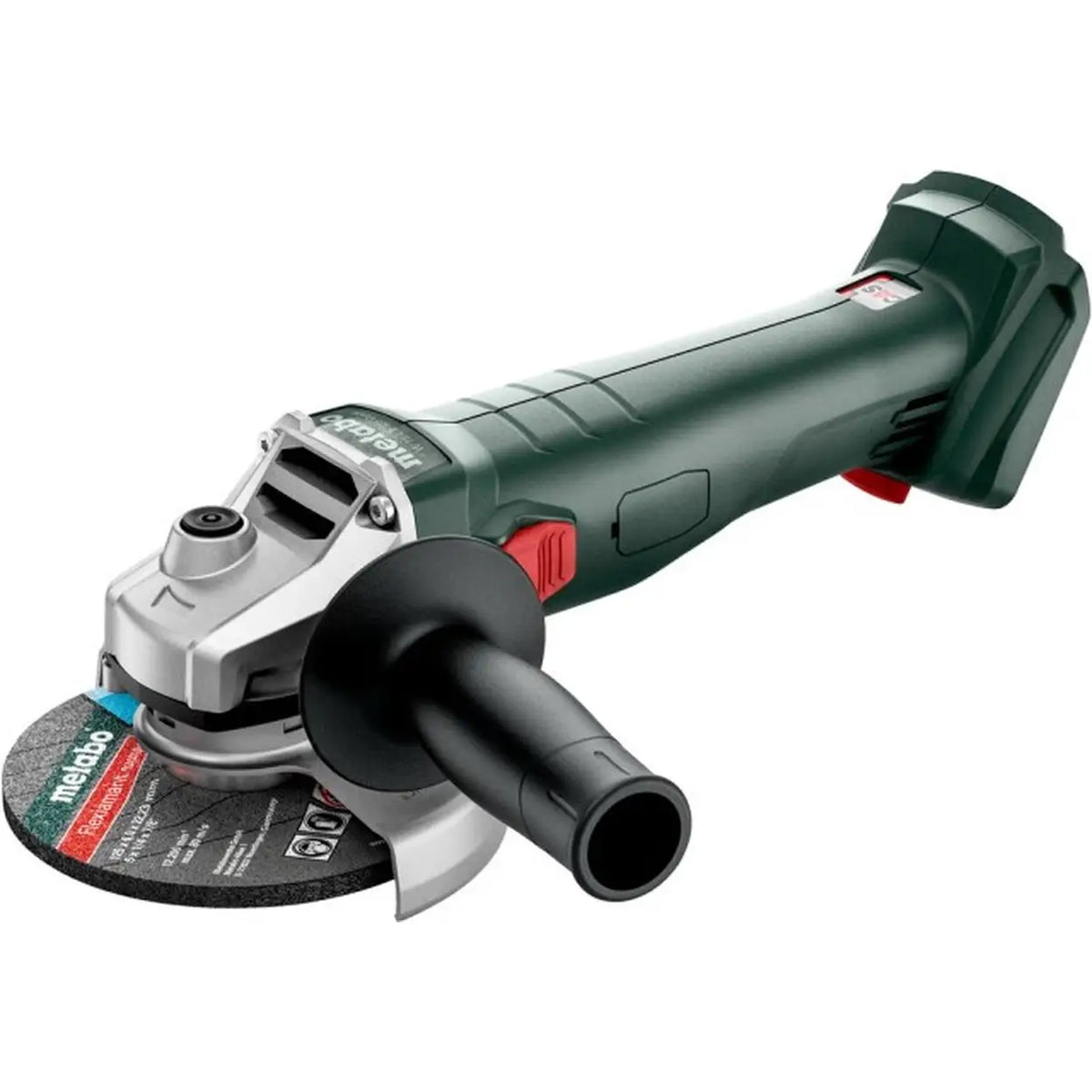 Metabo W 18 L 9-125 draadloze haakse slijper - 18 V, 125 mm (zonder batterij)